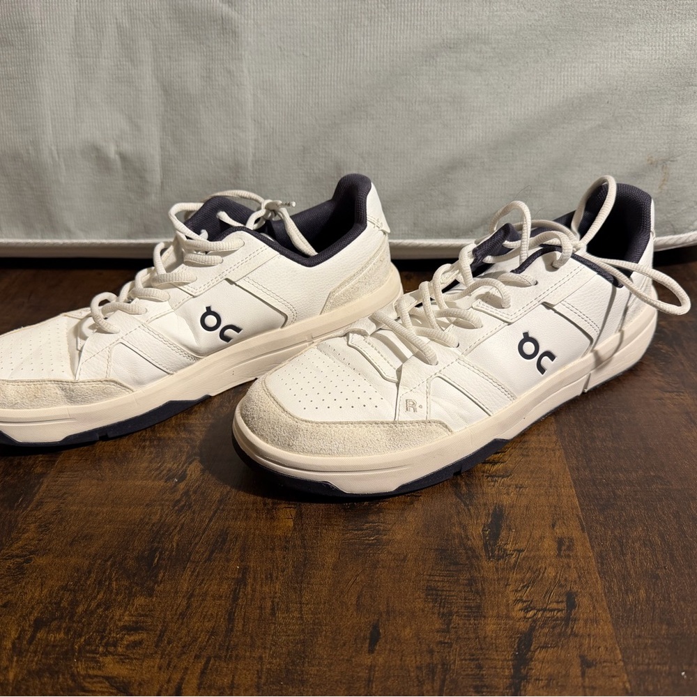 On Running Men's White and Black Sneakers